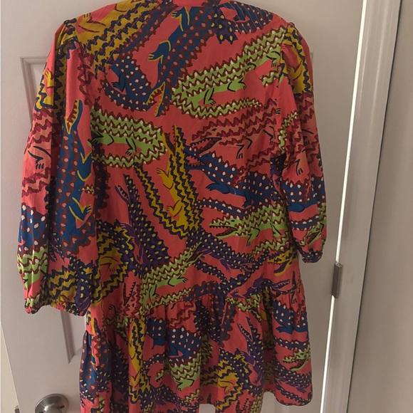 Farm Rio Crocodile Patterned Mini Dress - Picture 5 of 6